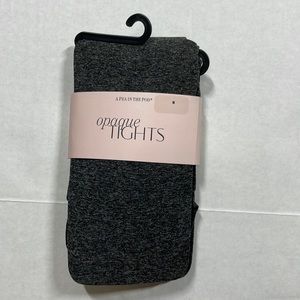 Maternity tights - charcoal opaque